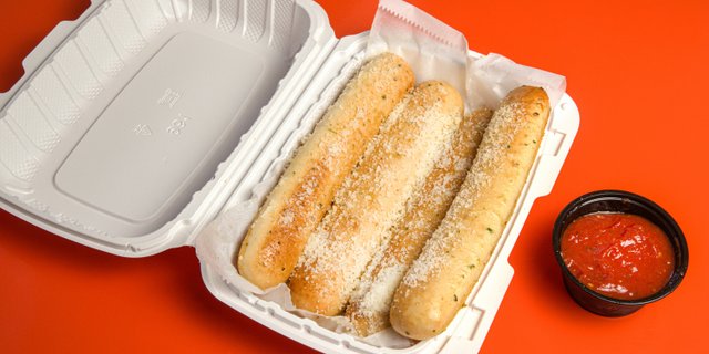 Garlic Breadsticks Tray