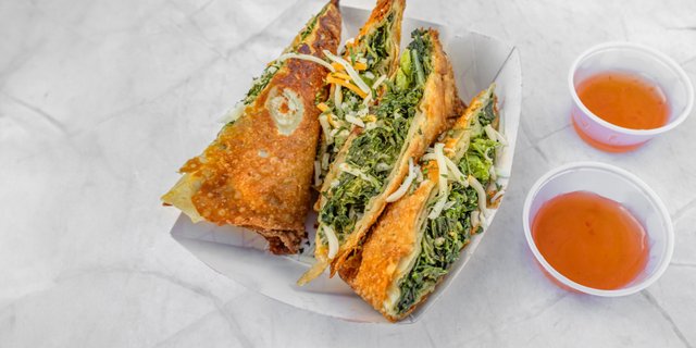 Collard Greens Eggrolls