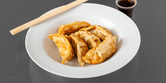 Pan-Fried Pork Dumplings