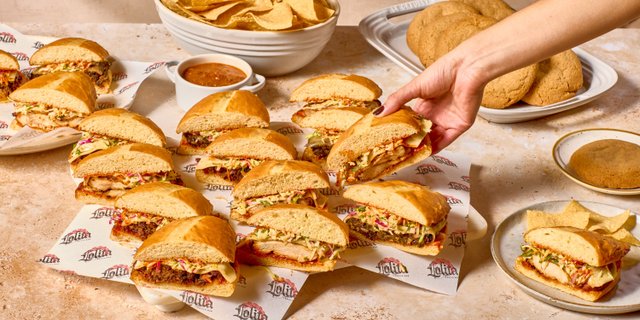 Torta Sandwich Platter