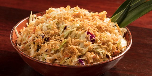 Roasted Coconut Pineapple Salad
