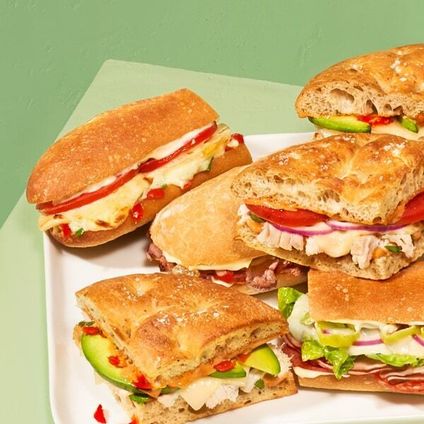 Hot Assorted Sandwiches