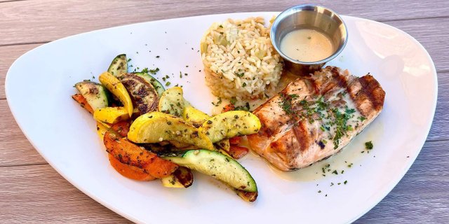Grilled Salmon