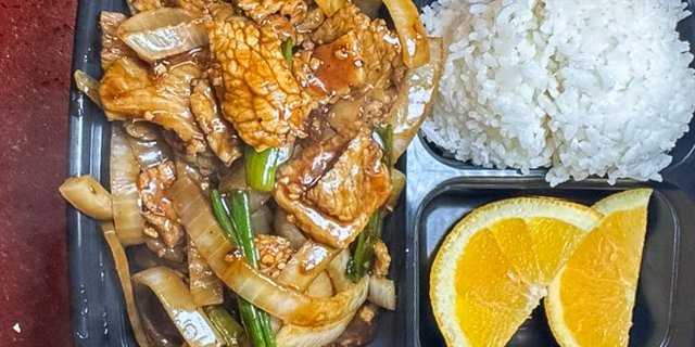 Mongolian Beef Rice Box