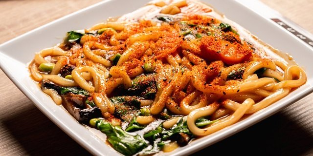 Vegetables Teriyaki Udon