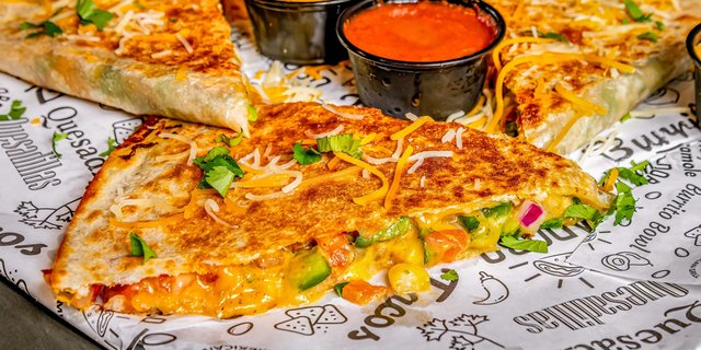 Chicken & Steak Quesadillas Platter