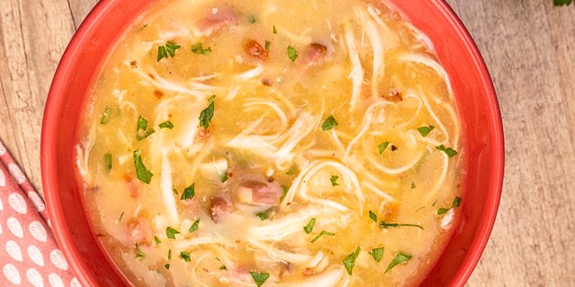 Yuca Chicken Soup