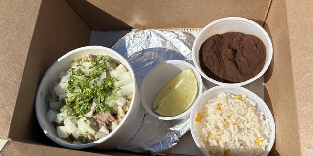 Pollo Tacos Boxed Lunch