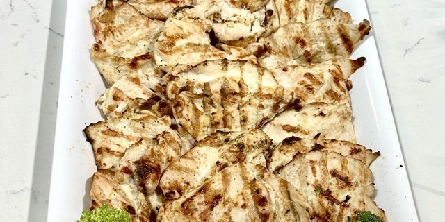 Grilled Chicken Breast Platter