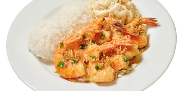Garlic Shrimp Plate