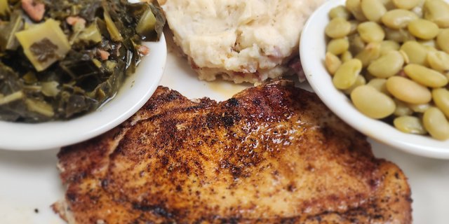 Grilled Pork Chop Boxed Lunch