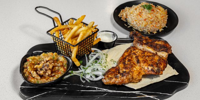 Grilled Chicken Platter