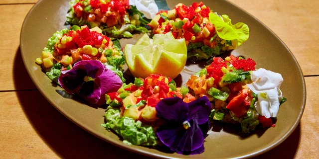 Salmon Tostadas