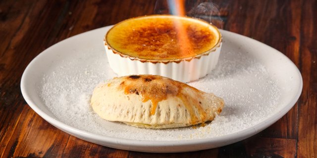 Creme Brulee Empanada