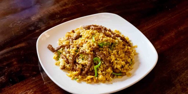 Curry Beef Fried Rice