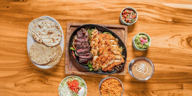 Build-Your-Own Fajita Bar