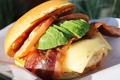 Grilled Chicken Club Sandwich