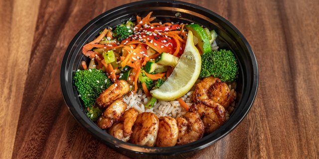 Blackened Shrimp Platter
