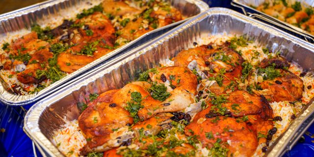Chicken Mandi Tray