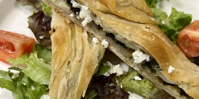 Spinach Pie Platter