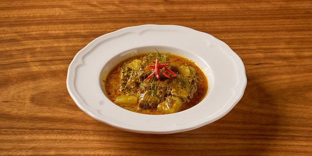 Braised Beef Brisket Kua Curry Tray