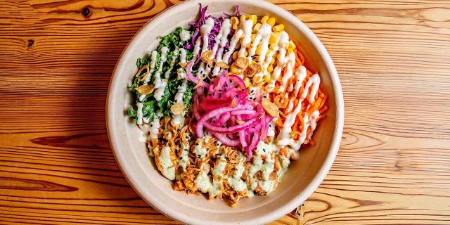 Red Curry Chicken Rice Bowl