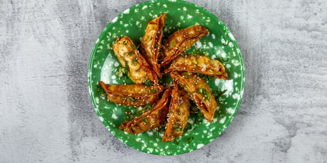 Soy Garlic Dumplings