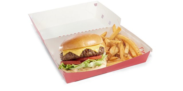 Classic Cheeseburger Boxed Meal