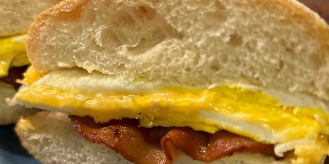 Bacon, Egg & Cheese Sandwich