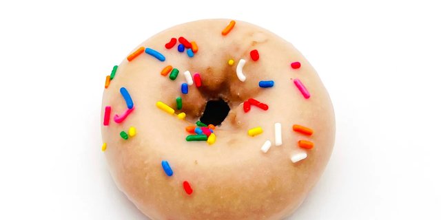 Celebration Cake Doughnut
