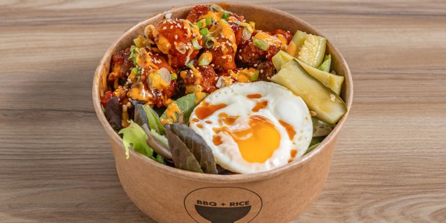 Spicy Mayo Chicken Bowl