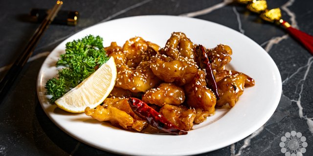 Spicy Honey & Sesame Shrimp