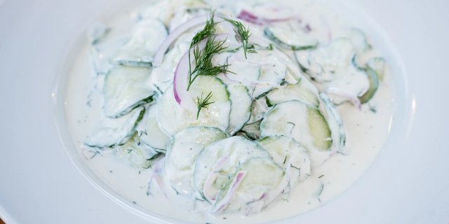 Cucumber Onion Salad