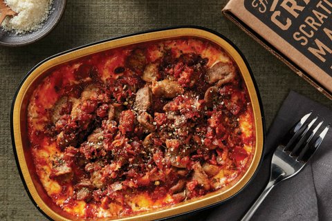 Crustless All Meat Pizza