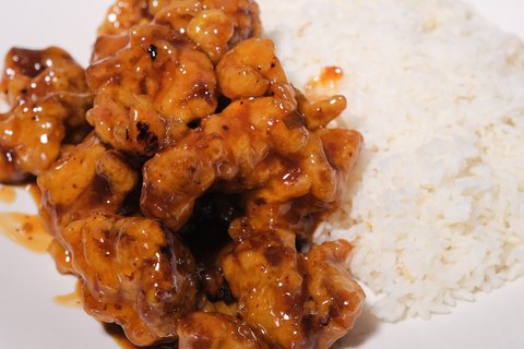 Orange Chicken Tray