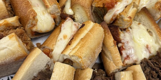 Assorted Hot Sandwiches Tray