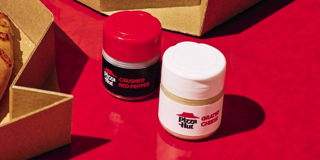 2 Red Pepper Shakers