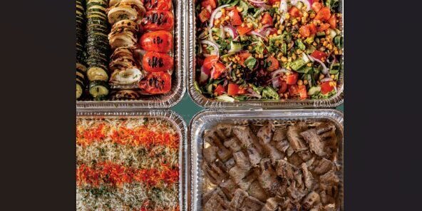 Filet Mignon Kabob Platter