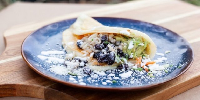 Vegetarian Quesataco