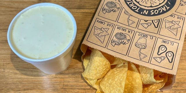 Chips & Queso (16 Oz)