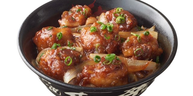 Tori Chicken Garlic Rice Bowl (Donburi)