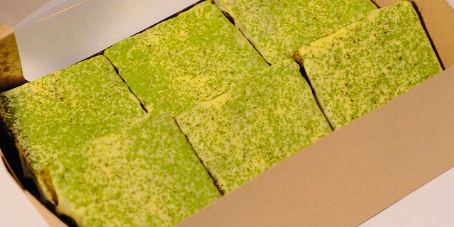 Matcha Brownie Tray