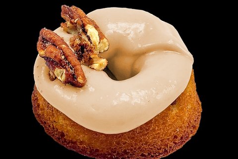 Maple Pecan Mini Donut