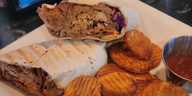 Pulled Pork Wrap