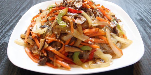 Japchae Tray