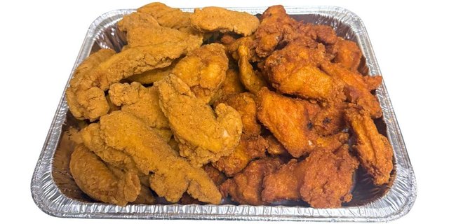 1⁄2 Party Wings + 1⁄2 Chicken Tenders