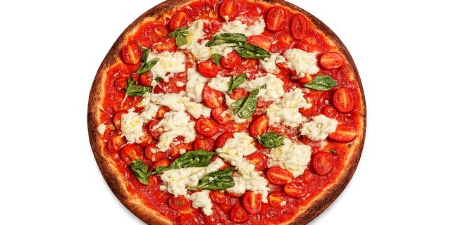 Skinny Burrata Pizza