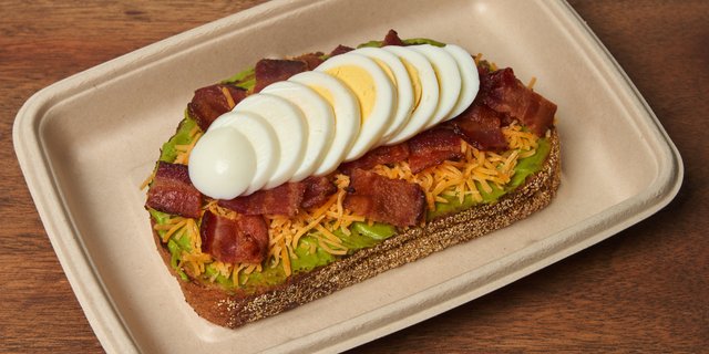 The Bacon, Egg, & Cheese Avocado Toast