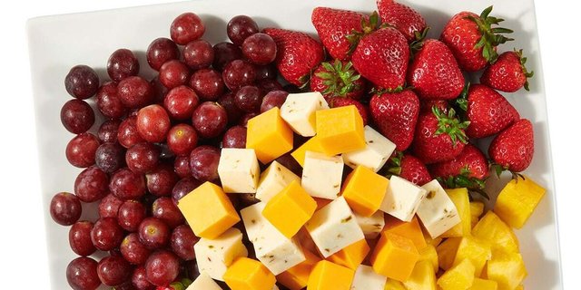 Fresh Fruit & Cheese Tray