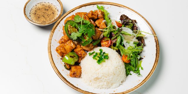 Vegan Shaking Tofu